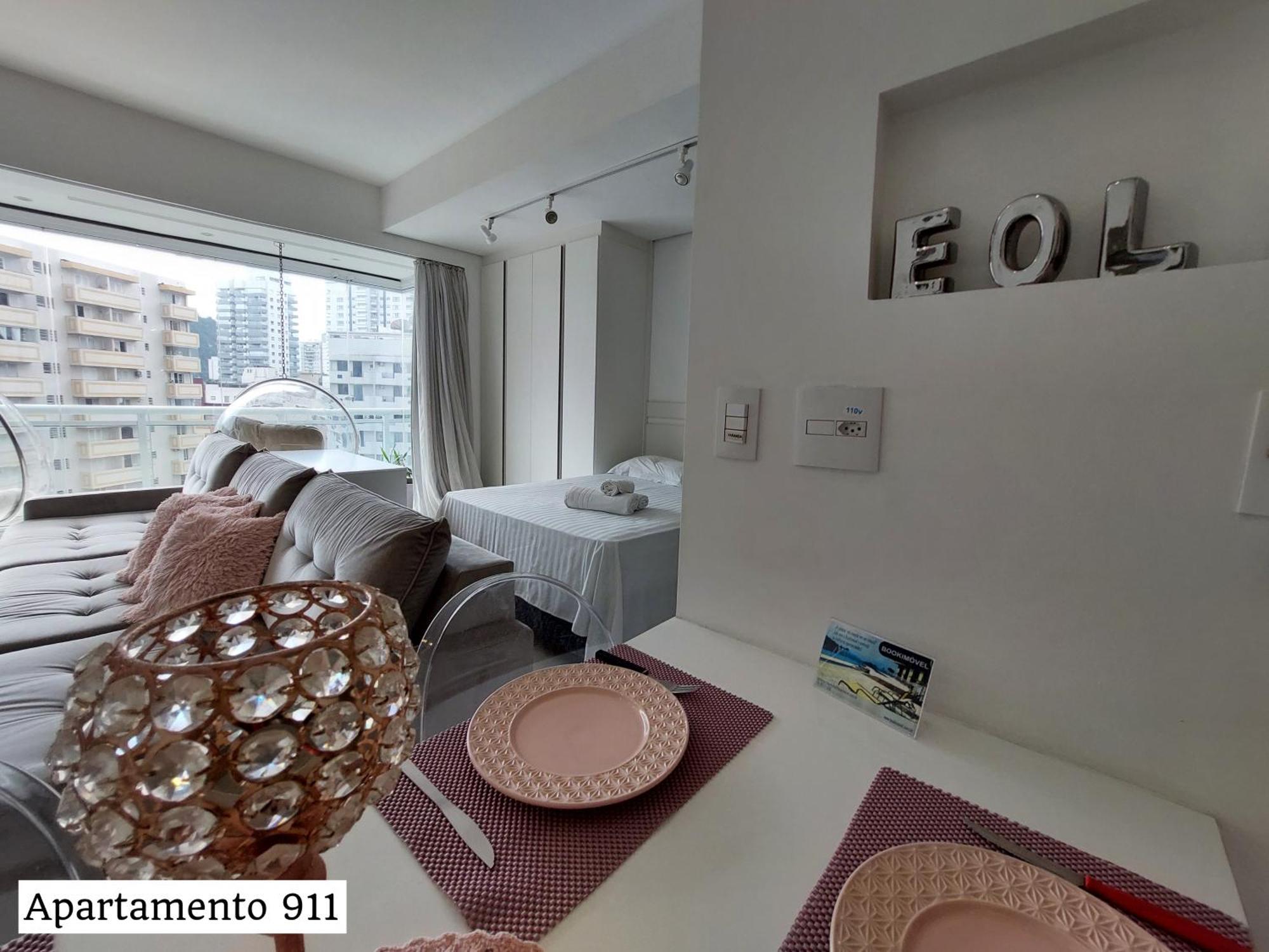 Book Santos - Condominio Unlimited - Apartamento Com Vista Mar E Apartamento Com Vista Piscina Luaran gambar