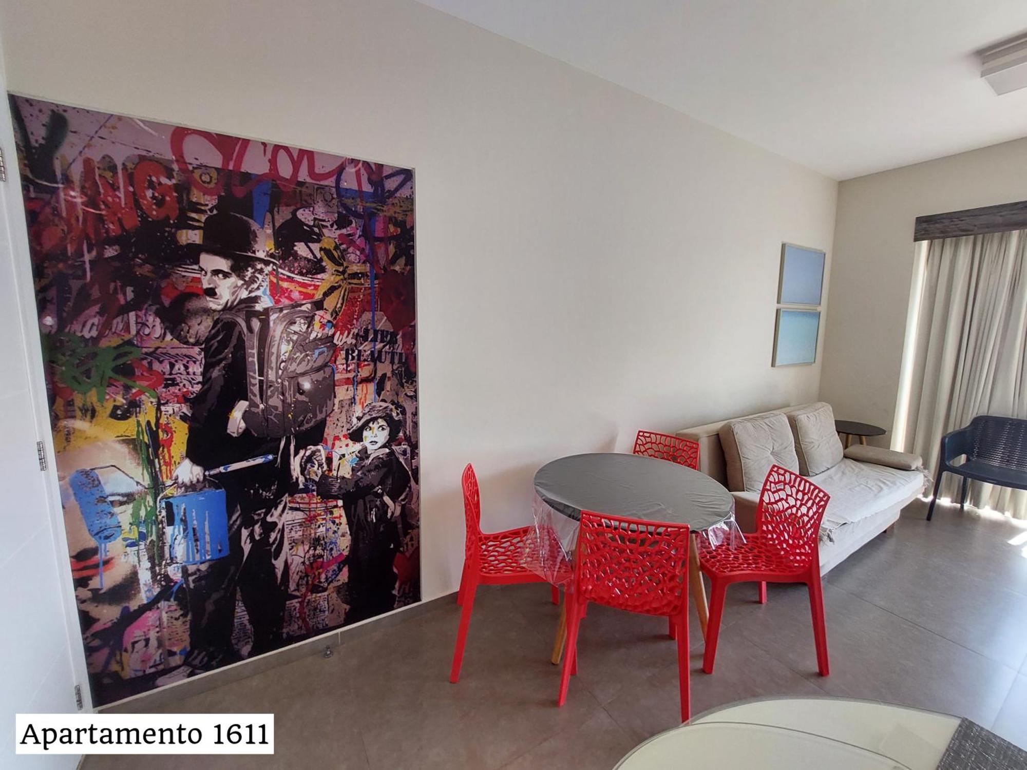 Book Santos - Condominio Unlimited - Apartamento Com Vista Mar E Apartamento Com Vista Piscina Bilik gambar
